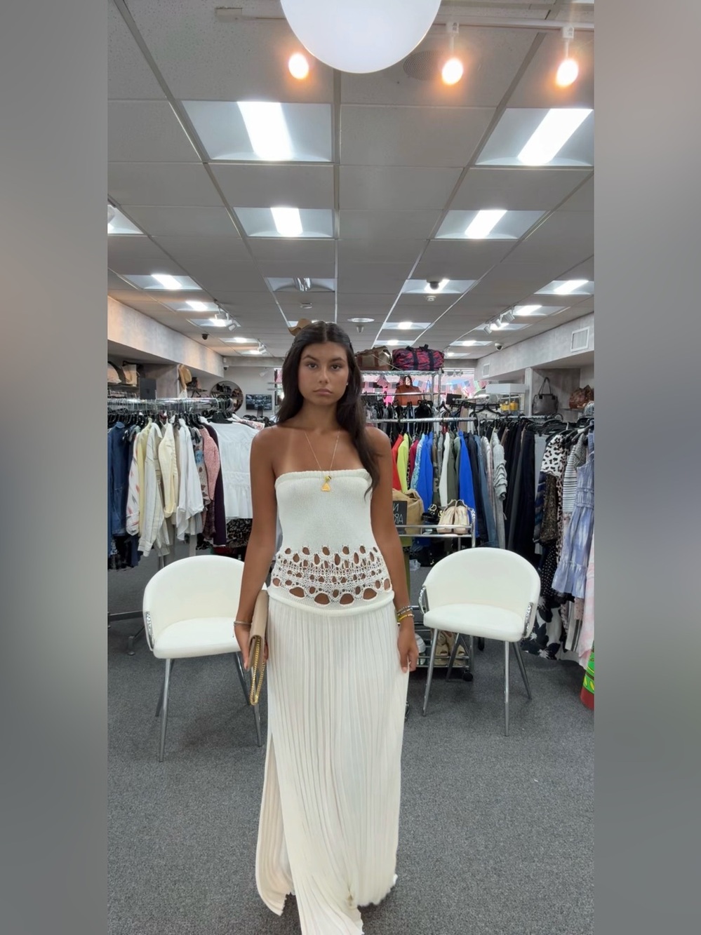 Christopher Esber crochet Maxi Dress